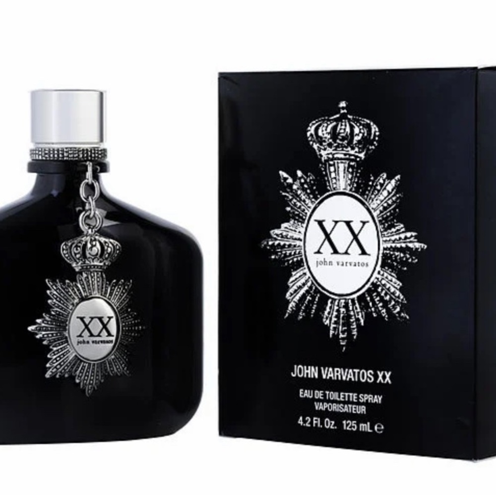 John Varvatos XX Black and Silver Bottle - Picture 4 of 4
